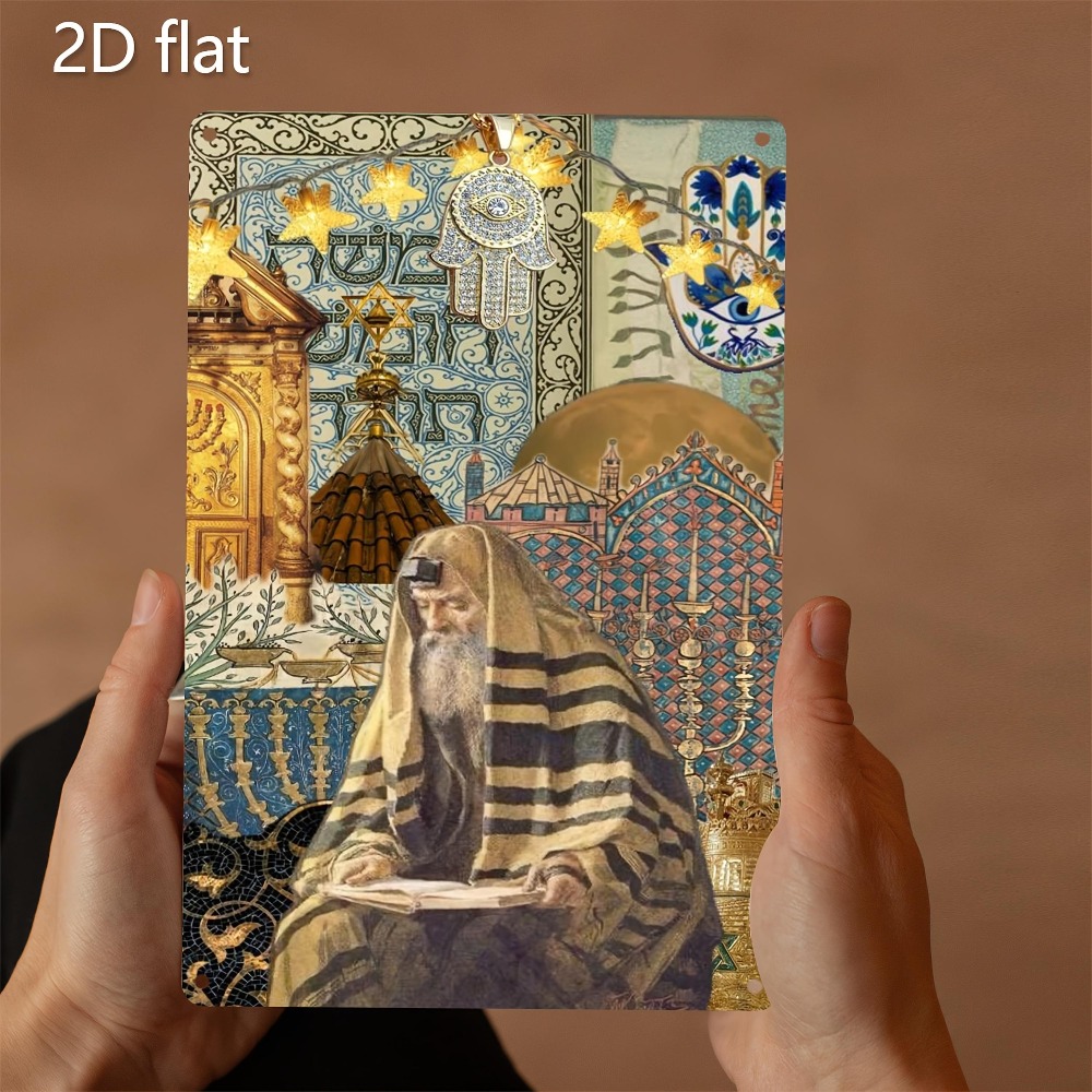 Wall Art - لوحة جدارية معدنية مقاومة للماء من