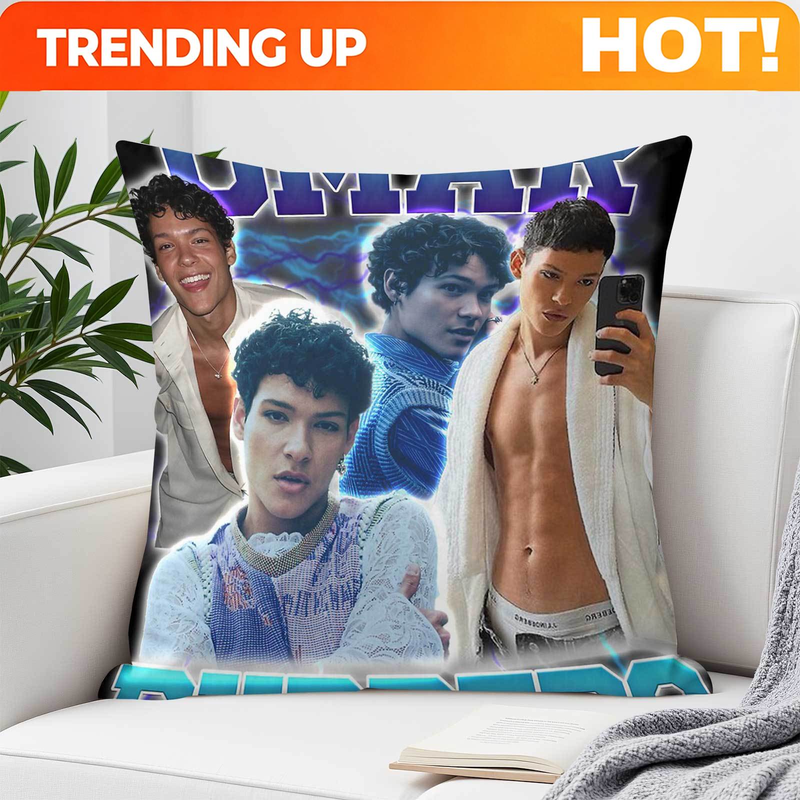 Throw Pillow - غطاء وسادة مربع مزخرف مخصص بطباعة