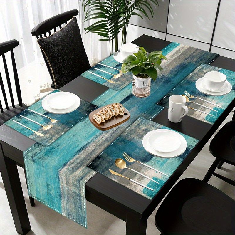 Table Runner - طقم مفارش طاولة وسجادات طعام من