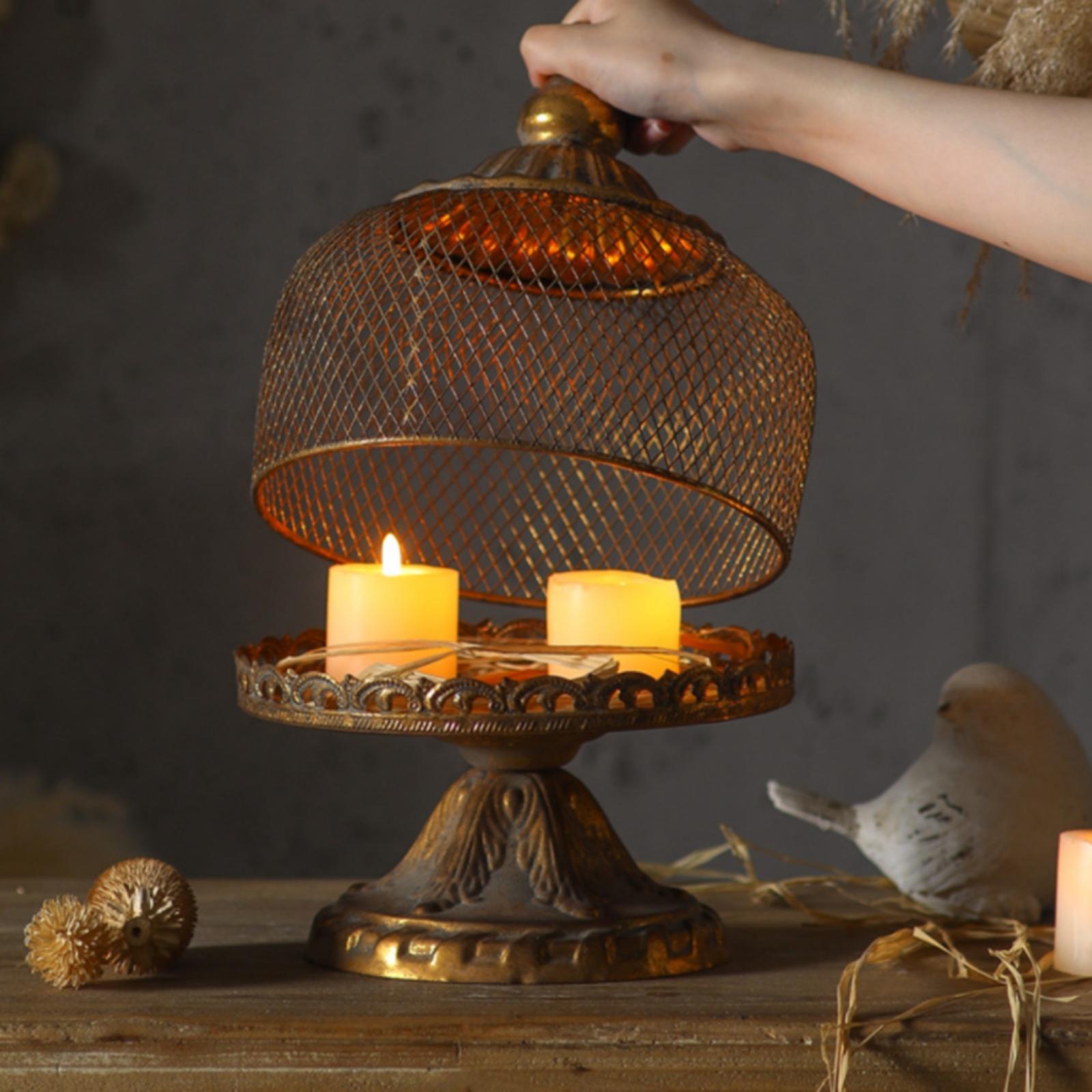 حامل شموع زخرفي على شكل قاعدة  - مراجعة Candle Holder Decor وسعره