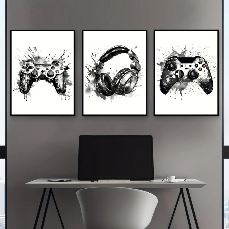 3 قطع لوحات قماشية بدون إطار،  - مراجعة Abstract Canvas Set وسعره