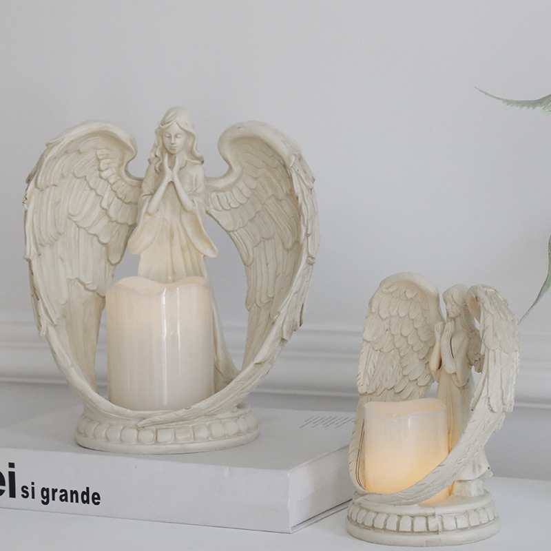 حامل شموع إلكتروني على شكل ملا - مراجعة Candle Holder Decor وسعره