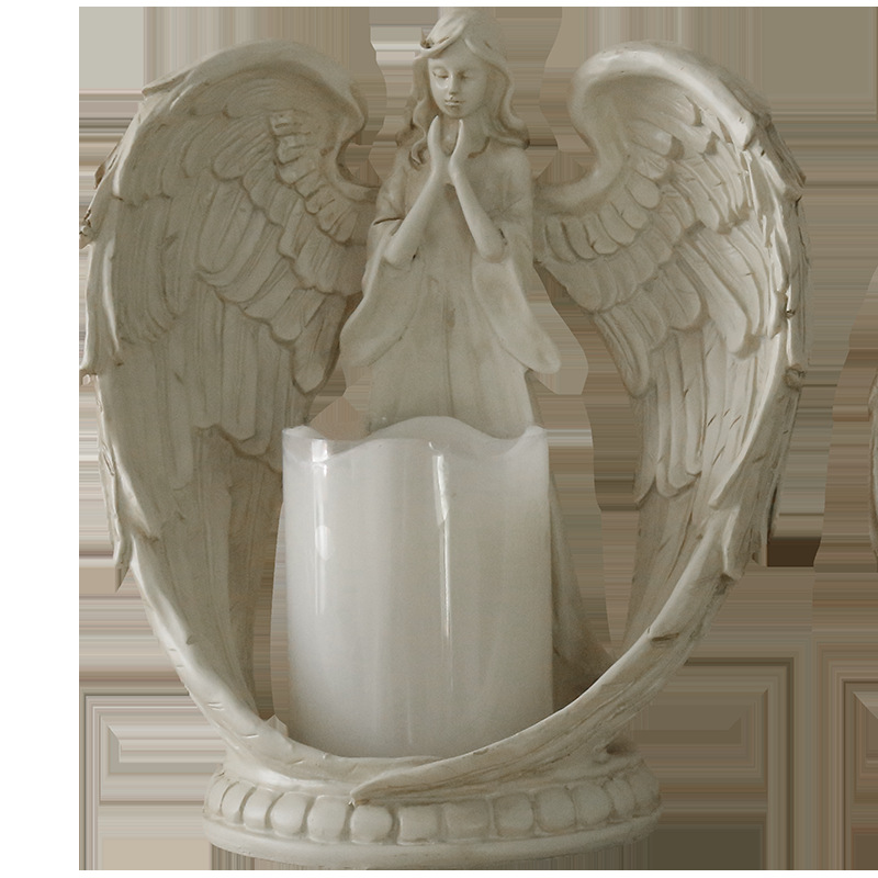 حامل شموع إلكتروني على شكل ملا - مراجعة Candle Holder Decor وسعره