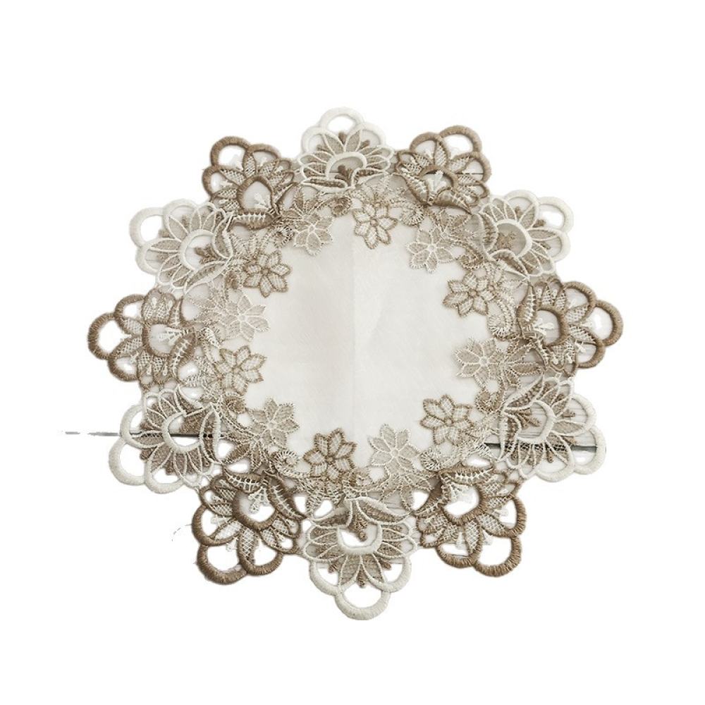 مفرش طاولة دانتيل دائري أنيق،  - مراجعة Table Runner وسعره