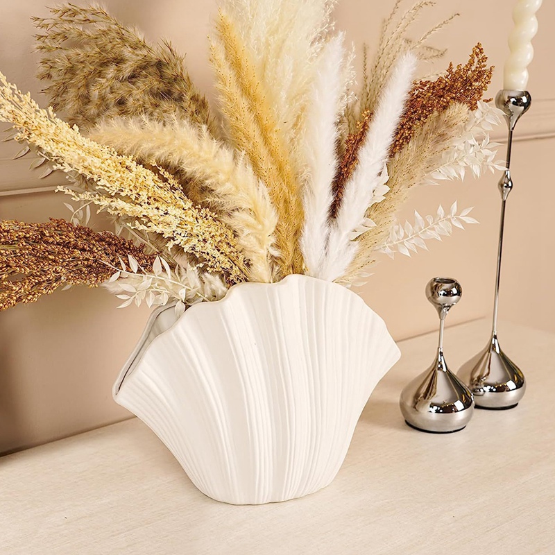 الشمال نمط قذيفة على شكل السير - مراجعة Vase Decor وسعره