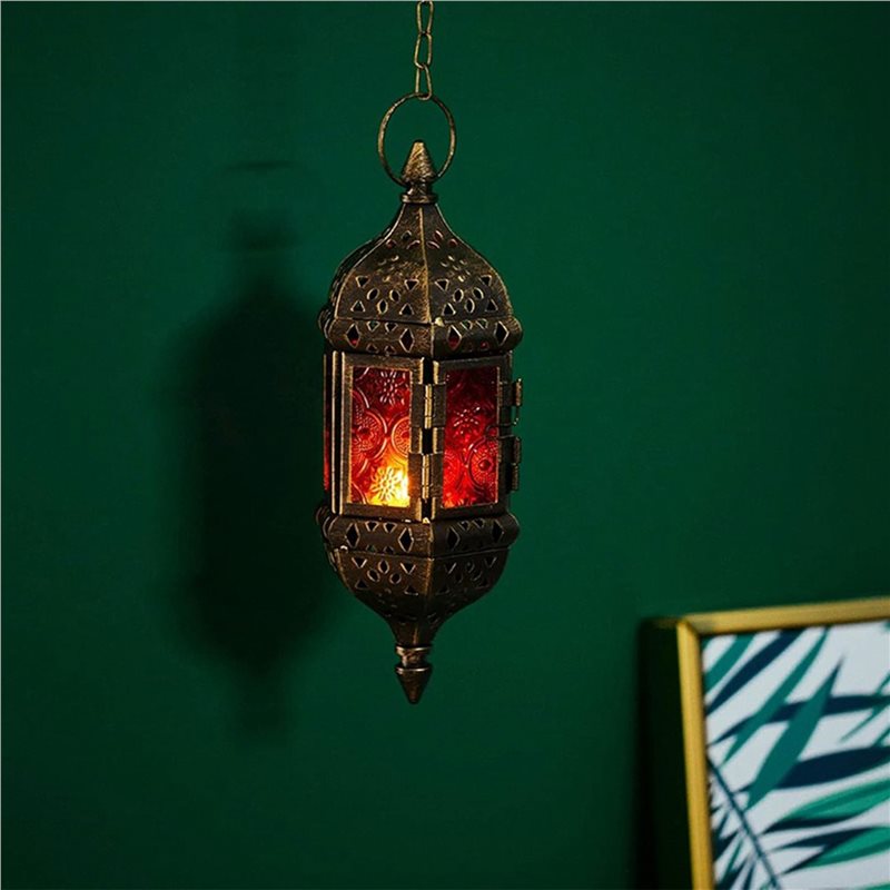 AB34-4 قطع حاملات فوانيس شموع  - مراجعة Candle Holder Decor وسعره