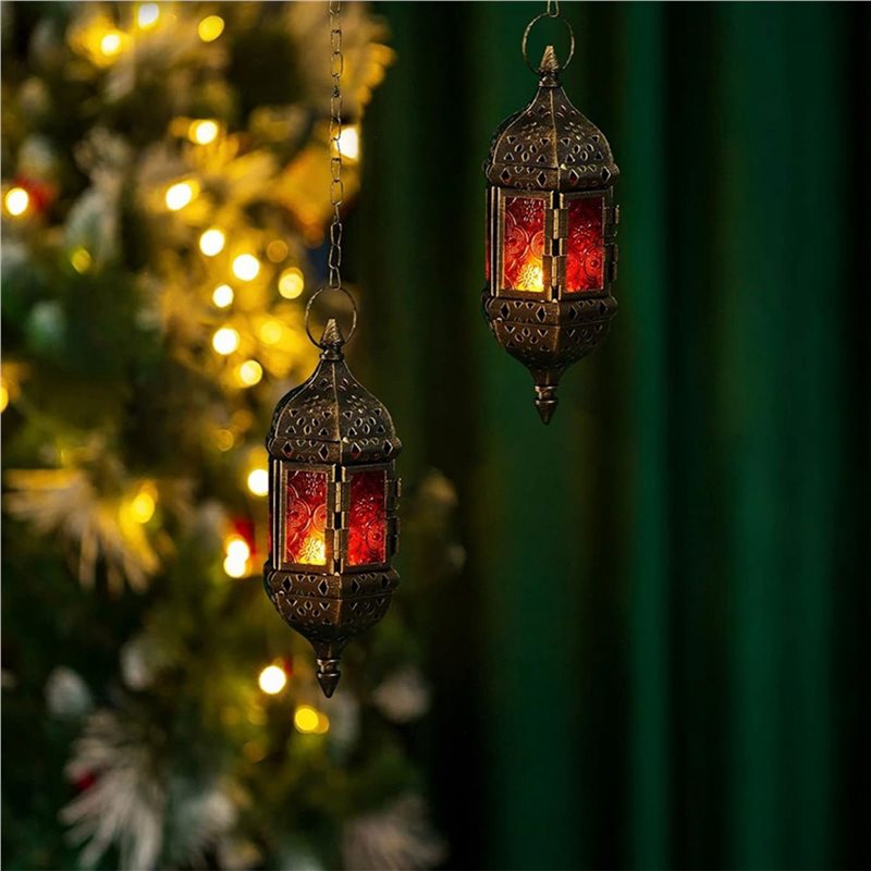 AB34-4 قطع حاملات فوانيس شموع  - مراجعة Candle Holder Decor وسعره