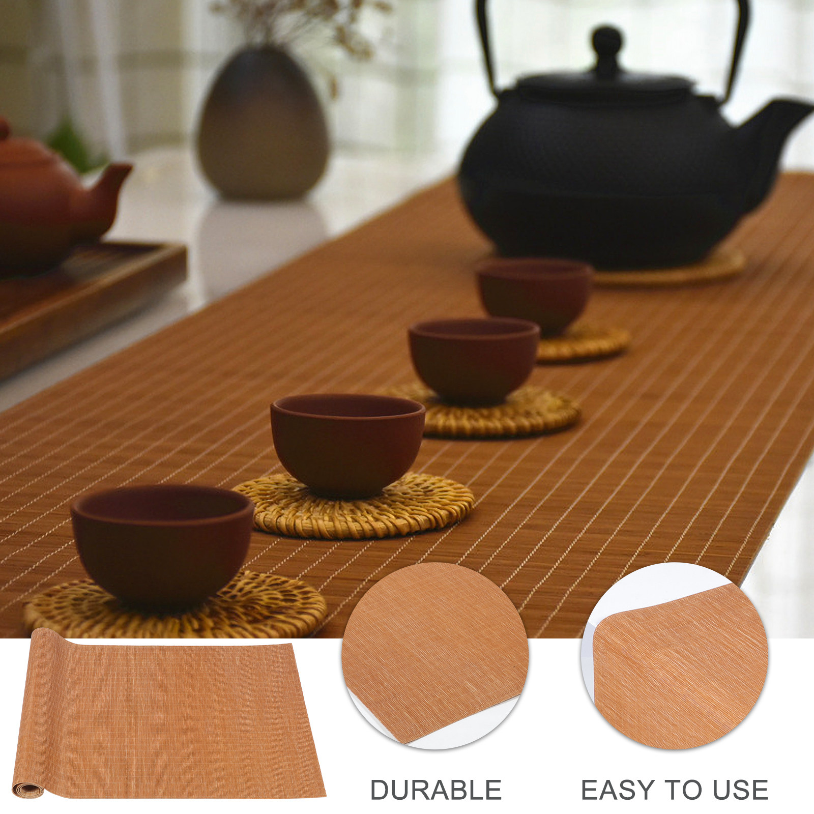 حصيرة شاي مصنوعة يدويًا من الخ - مراجعة Table Runner وسعره