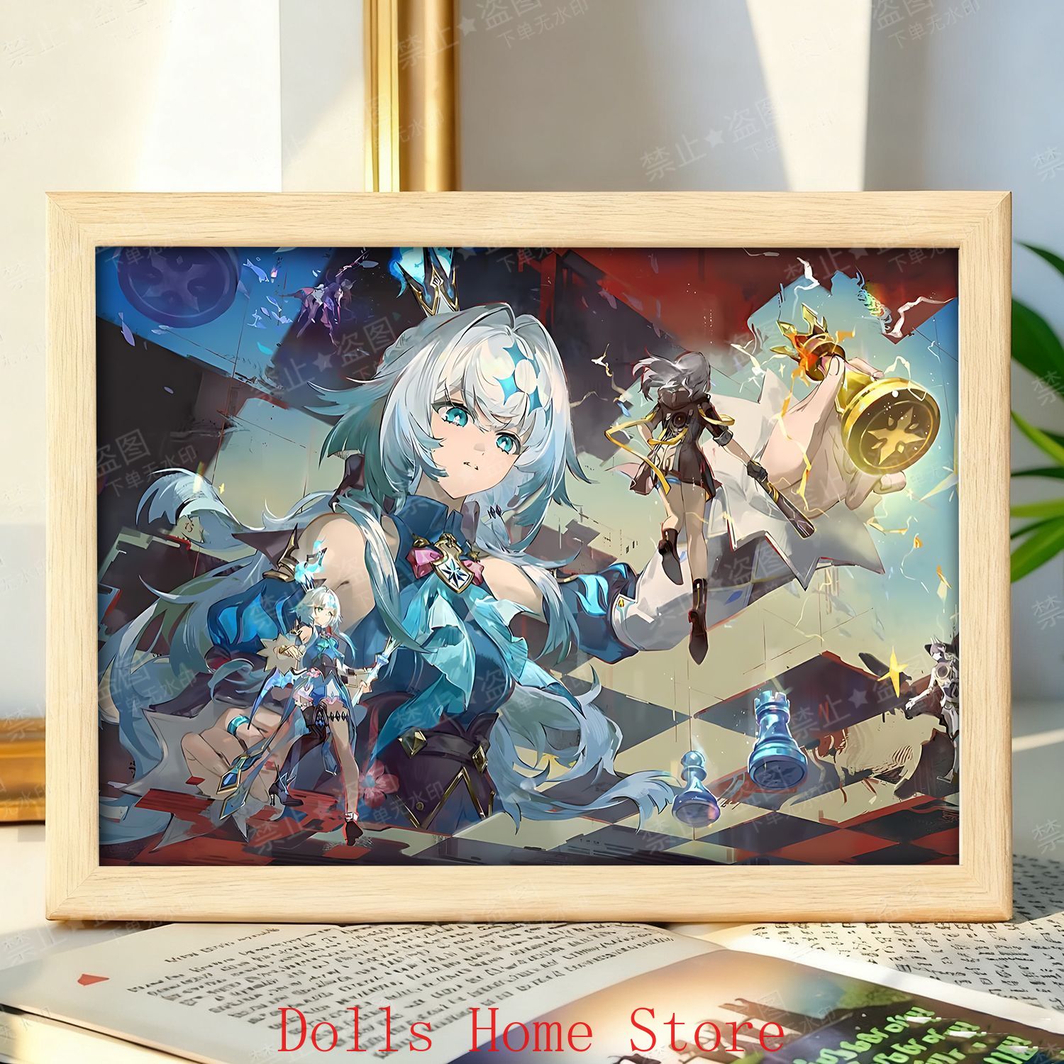 لوحة فنية زخرفية من لعبة هونكا - مراجعة Picture Frame وسعره