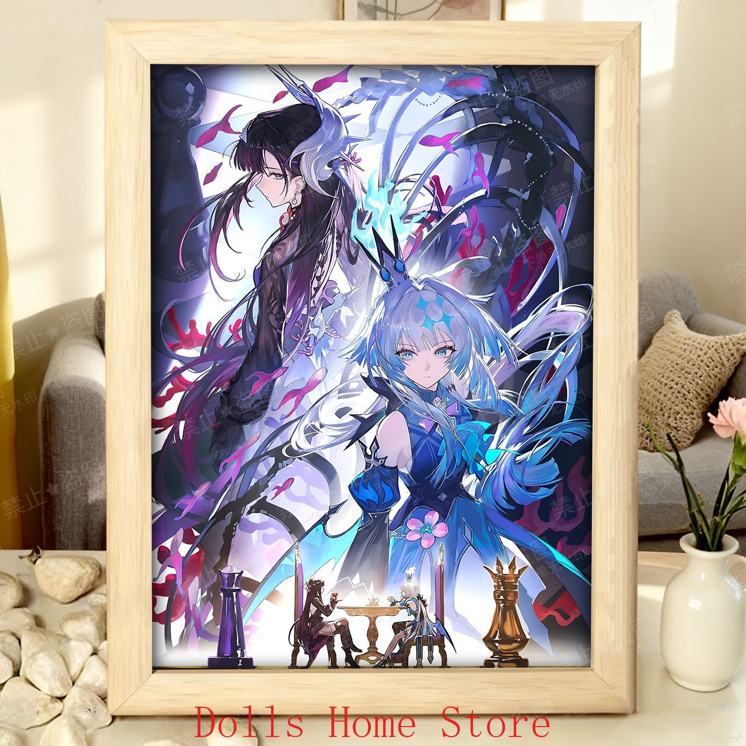 لوحة فنية زخرفية من لعبة هونكا - مراجعة Picture Frame وسعره