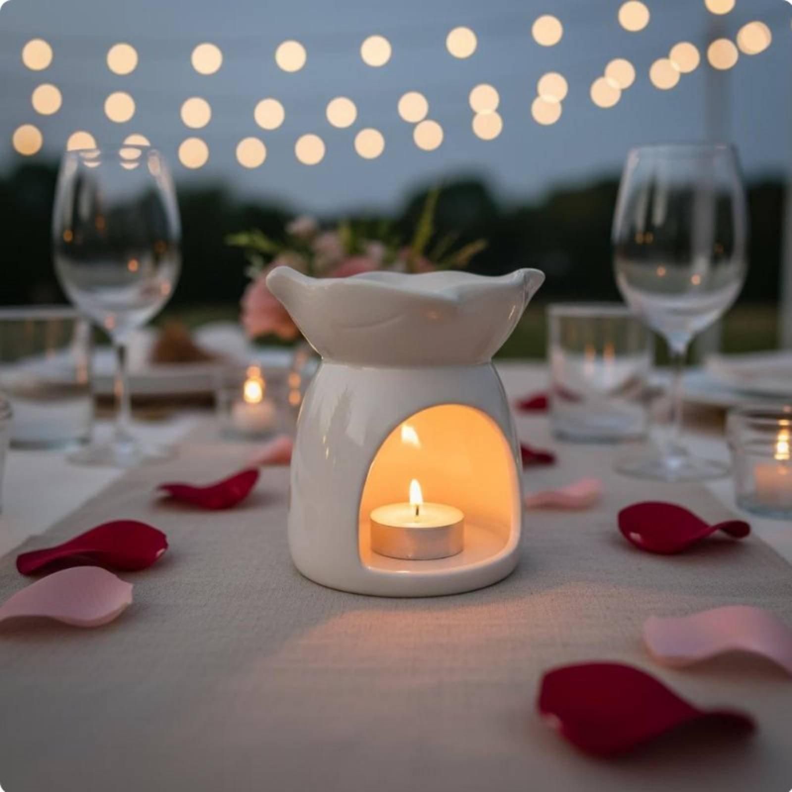 حامل شموع سيراميك معطر، موقد ل - مراجعة Candle Holder Decor وسعره