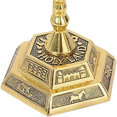 شمعدان مينورا بـ 7 فروع، ديكور - مراجعة Candle Holder Decor وسعره