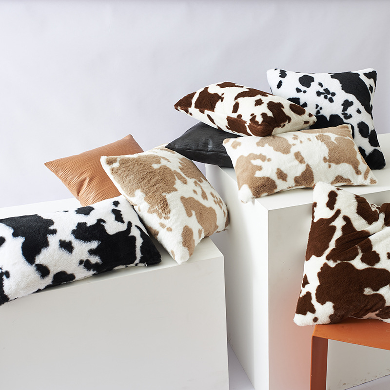 غطاء وسادة زخرفي ناعم، تصميم م - مراجعة Throw Pillow وسعره