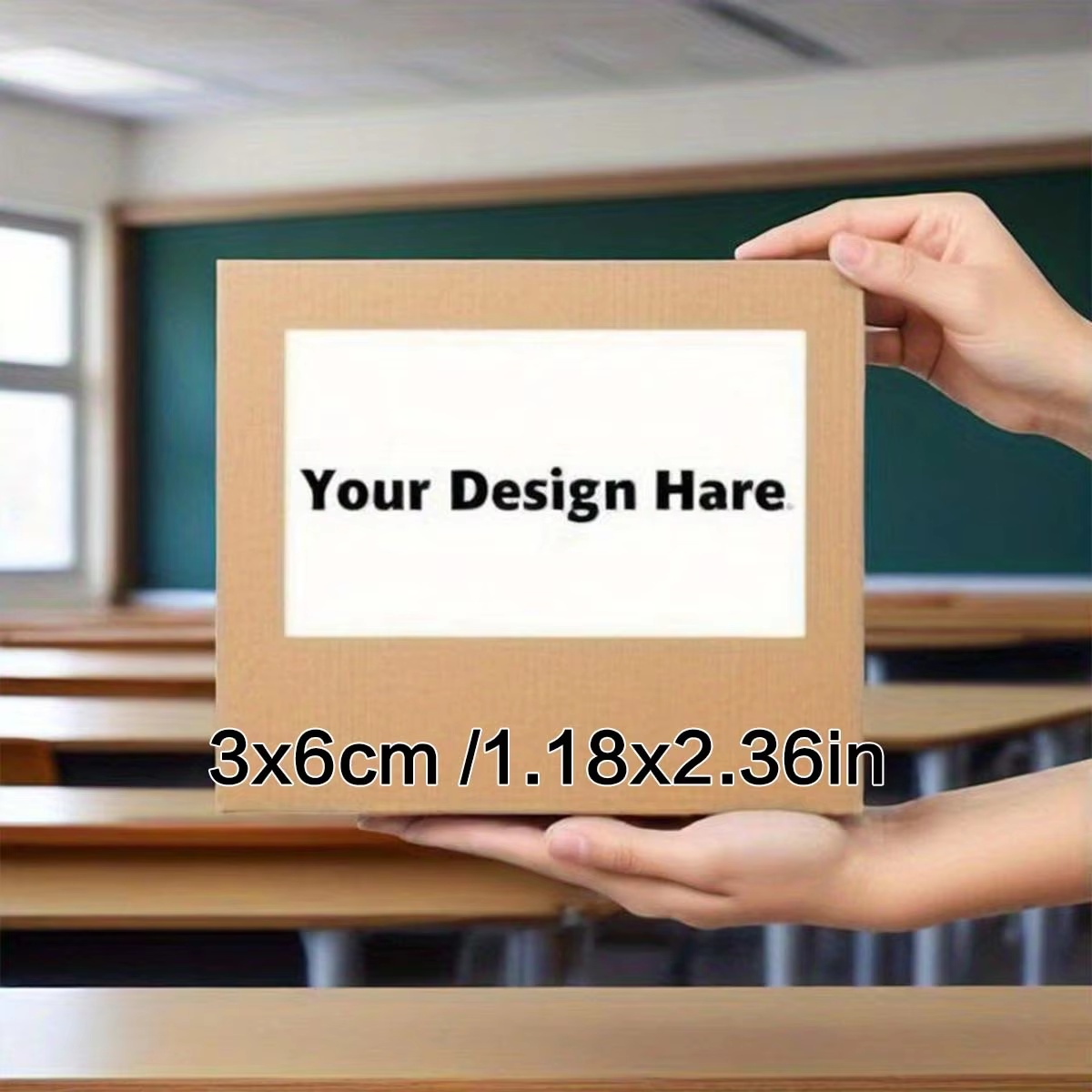 ملصقات مستطيلة مخصصة – شعارات  - مراجعة Wall Sticker وسعره