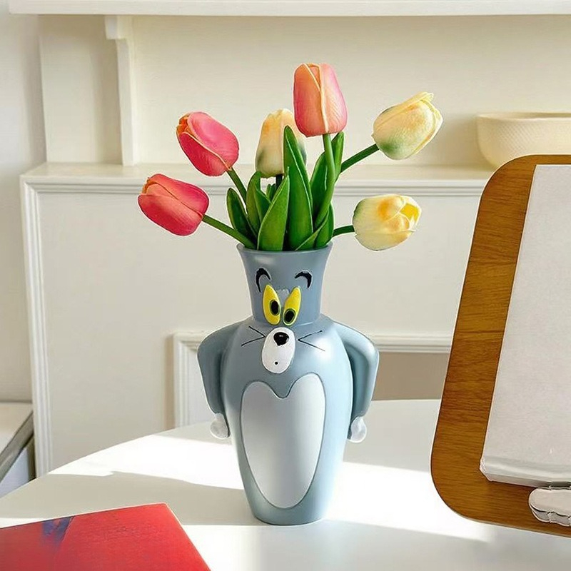 مزهرية كرتونية جديدة على شكل ت - مراجعة Vase Decor وسعره