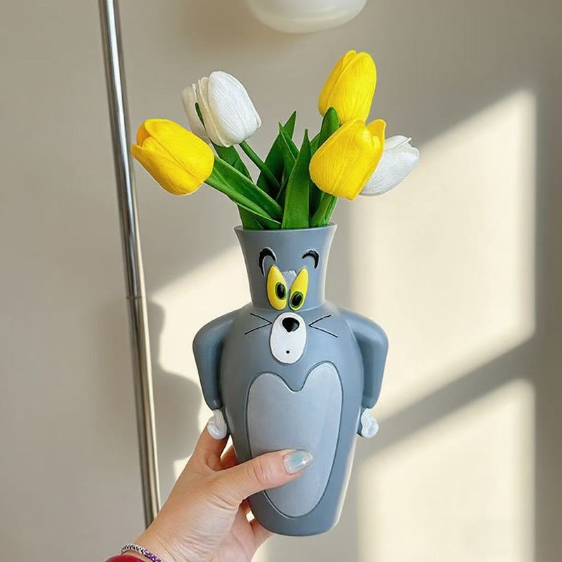 مزهرية كرتونية جديدة على شكل ت - مراجعة Vase Decor وسعره