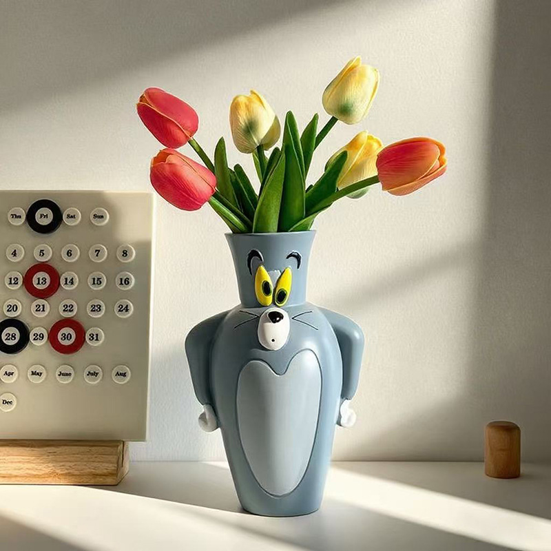 مزهرية كرتونية جديدة على شكل ت - مراجعة Vase Decor وسعره