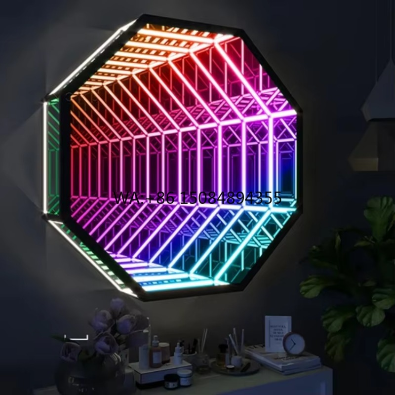 مرآة لانهائية ثمانية الأضلاع ث - مراجعة Decorative Mirror وسعره