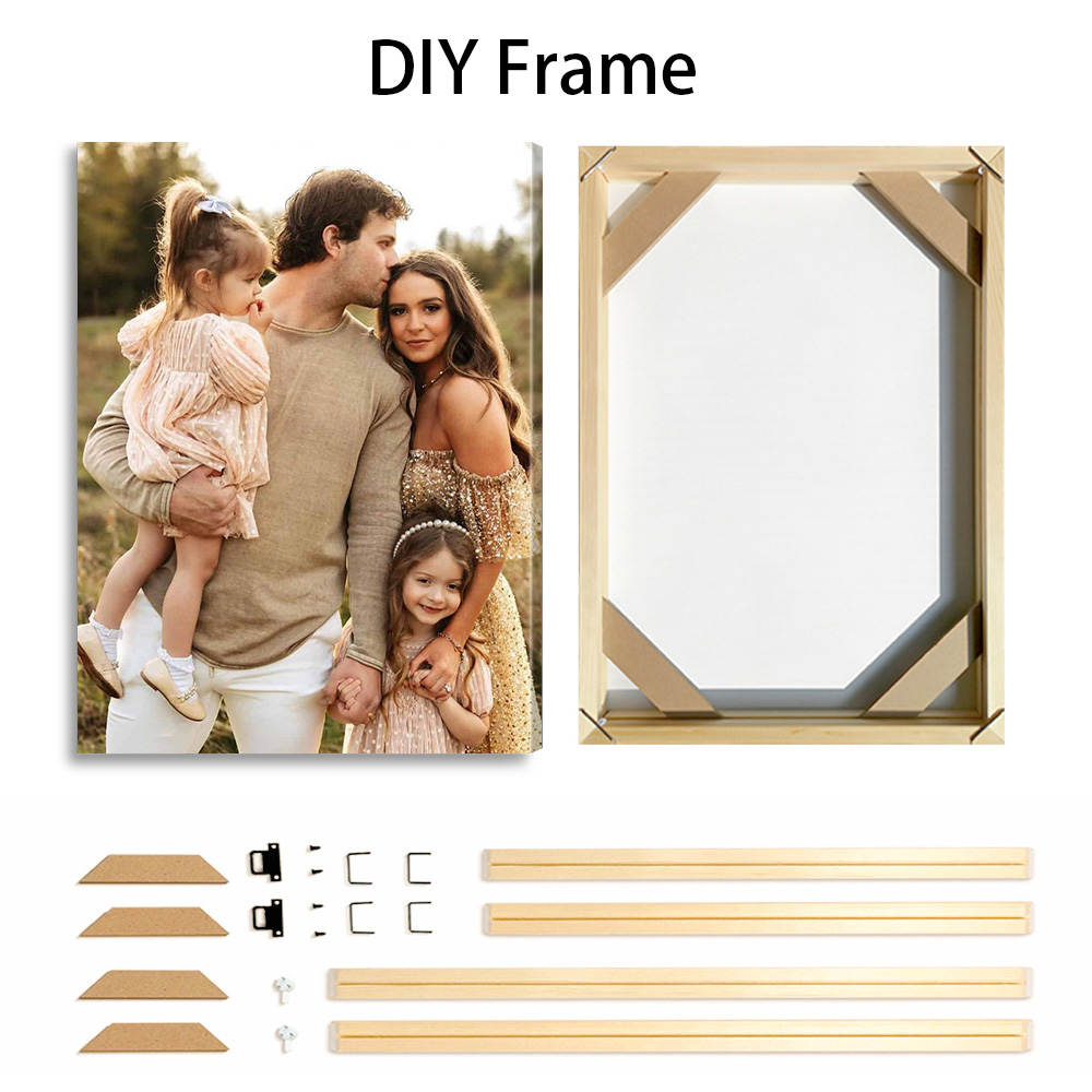 لوحة قماشية مخصصة بصورة شخصية، - مراجعة Picture Frame وسعره